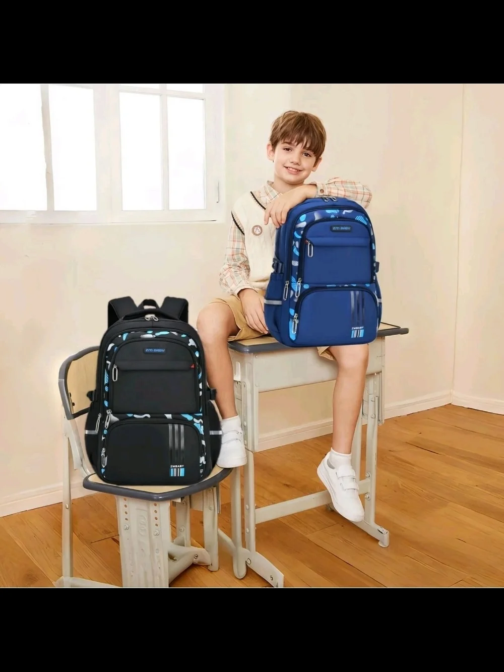 Bansusu ZM Baby Camo Backpack for Boys Middle School Elementary, Camouflage